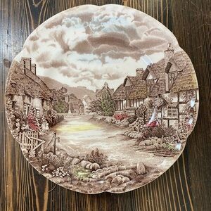 Vintage Johnson Brothers Old English Countryside Decorative Plate